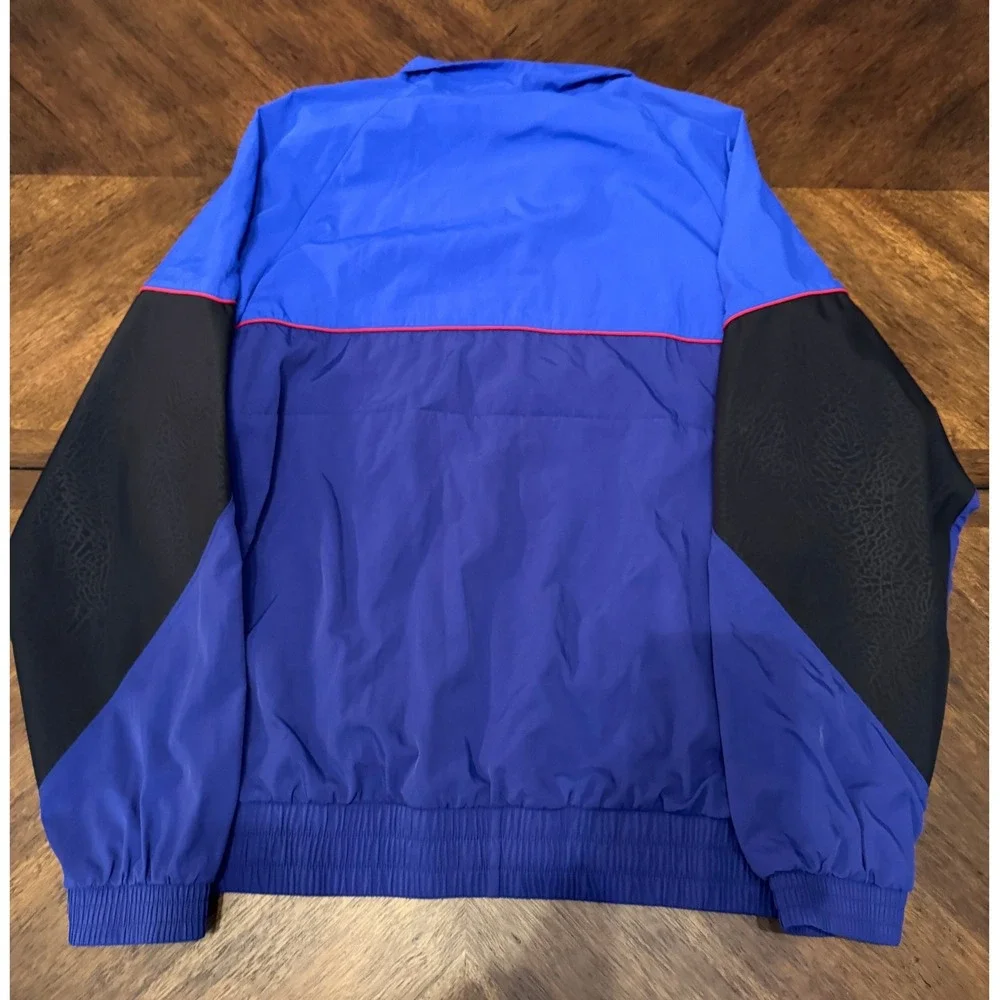 Jordan Pullover Jacket Windbreaker‎ Color Block Blue Red Black Mens |W1
